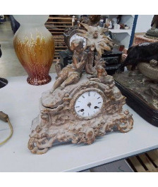 PENDULE DECOR PALMIER 