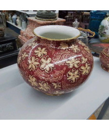 POT LANCEL ROUGE GRAND MODÈLE 