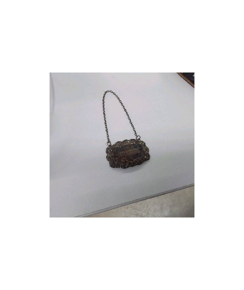 PLAQUE DE BOUTEILLE WHISKY