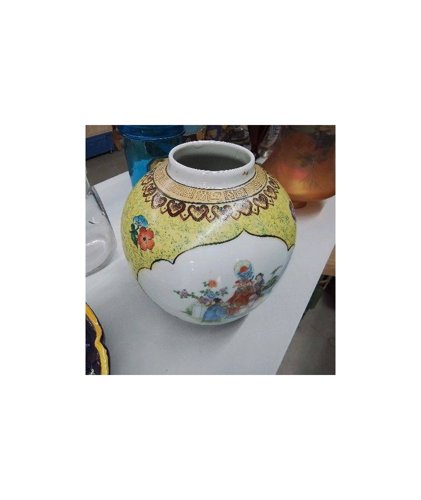 POT ASIATIQUE JAUNE