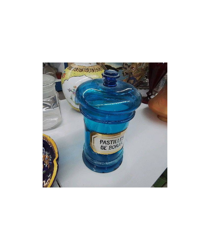 POT A PHARMACIE BLEU
