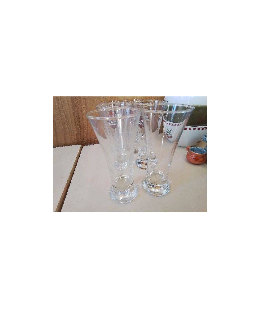 LOT DE 4 VERRES APÉRITIF 