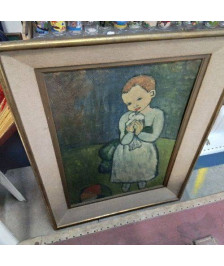 PEINTURE REPRÉSENTANT UN ENFANT 