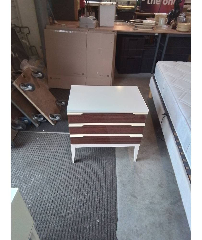 COMMODE 3 TIROIRS INTERLUBKE  ANNÉES 70