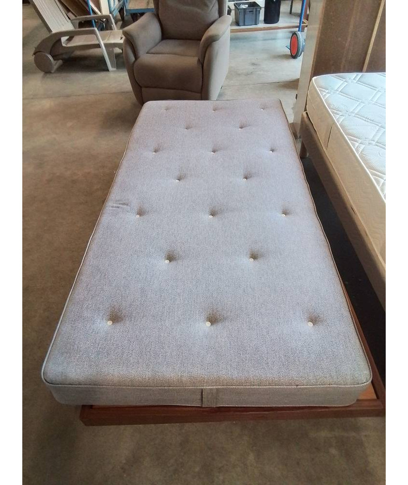 LIT BOIS AVEC MATELAS SCHLARAFIA 90X190 SUISSE 