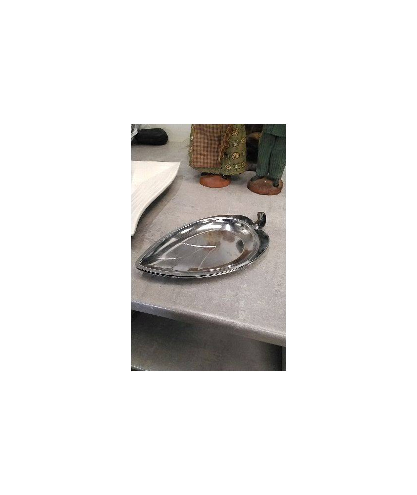 COUPELLES FEUILLES INOX X4 