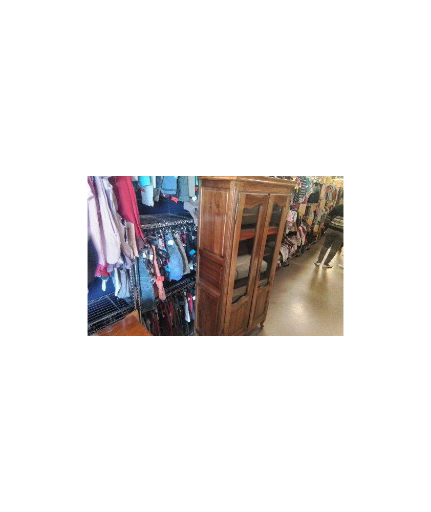 MEUBLE VITRINE 2 PORTES