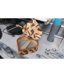 BOITE A BIJOUX COEUR BOIS 