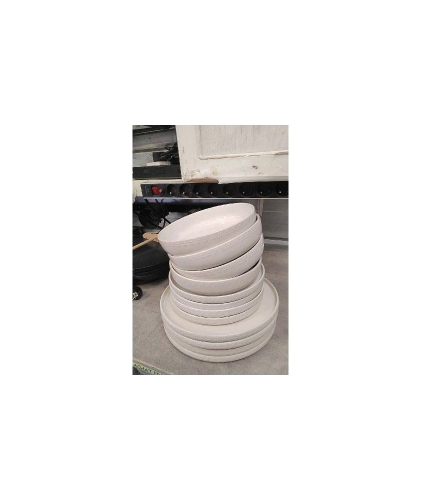 ASSIETTE BLANCHE LE LOT 