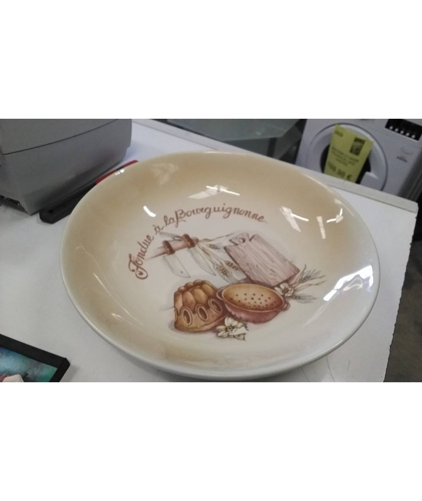 PLAT CREUX FONDUE BOURGUIGNONNE