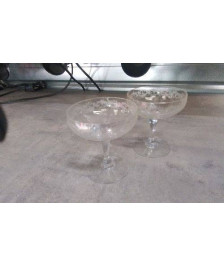 COUPE A CHAMPAGNE CRISTAL CISELE LA PAIRE