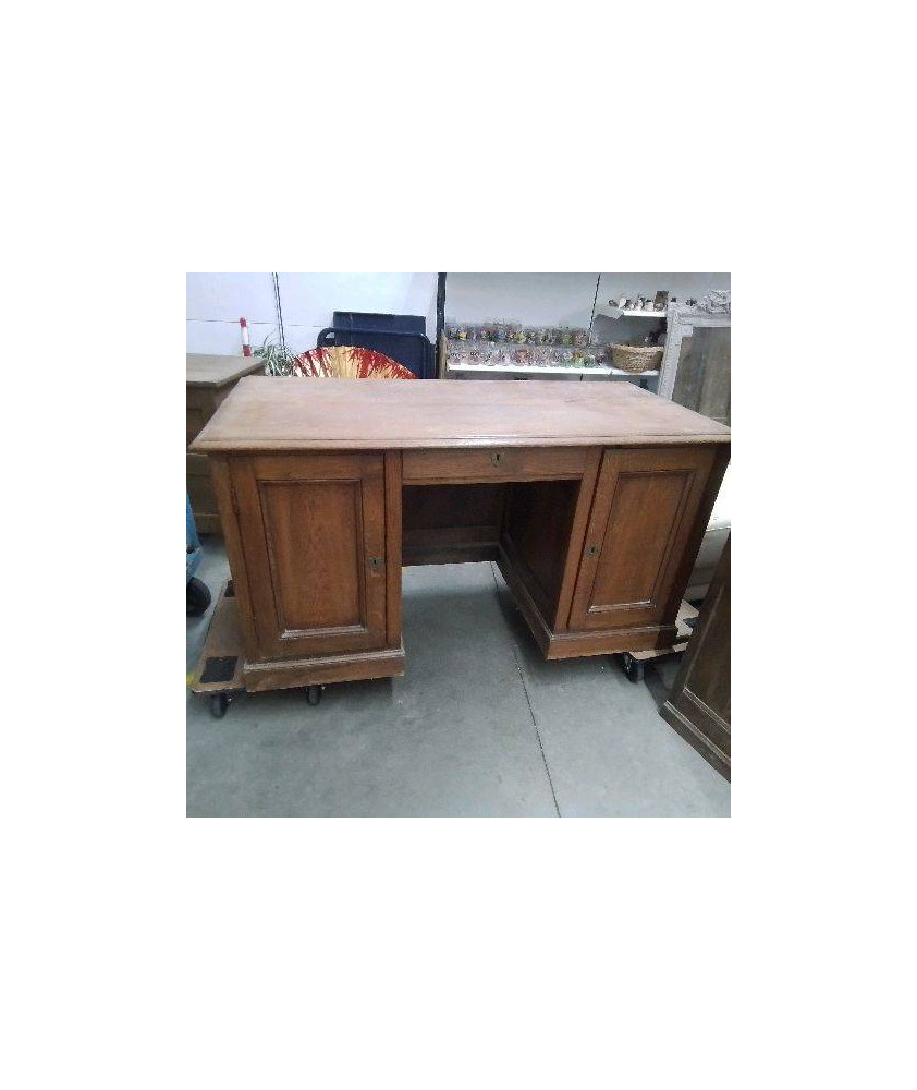 BUREAU 2 PORTES ET 1 TIROIR