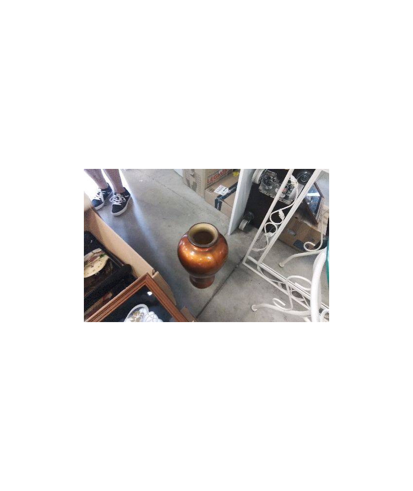 VASE ORANGE 