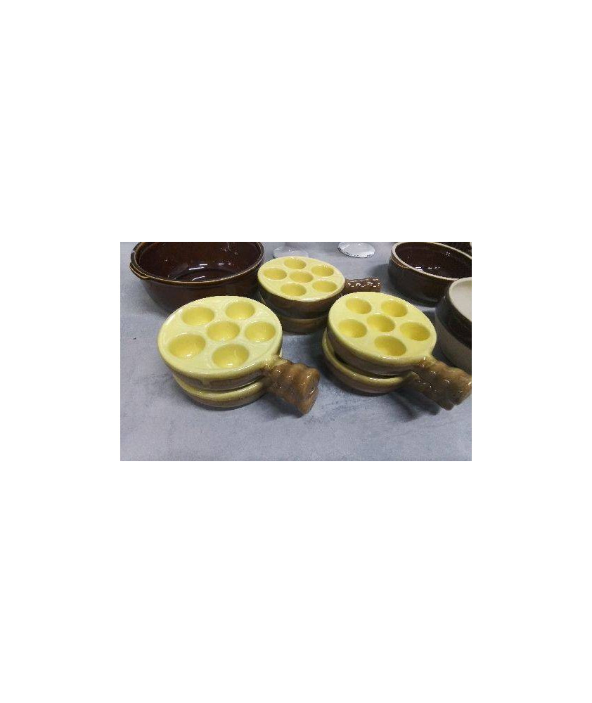 CASSOLETTES A ESCARGOTS X6 
