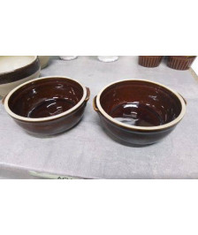 PLAT MARRON 