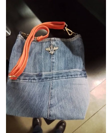 SAC EPAULE JEAN SANGLE ORANGE