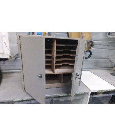 MEUBLE DE BUREAU 2 PORTES 