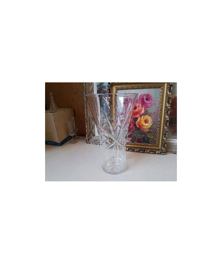 GRAND VASE EN CRISTAL 