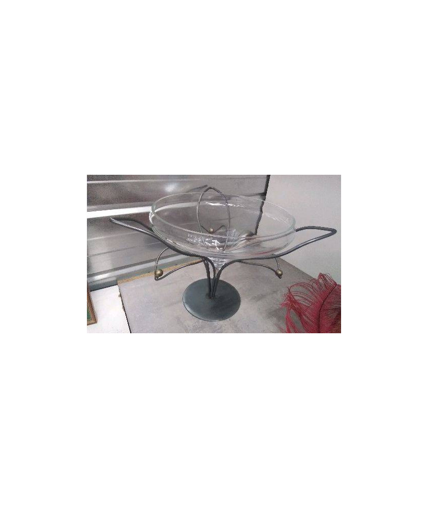 COUPE VERRE SUR SUPPORT 