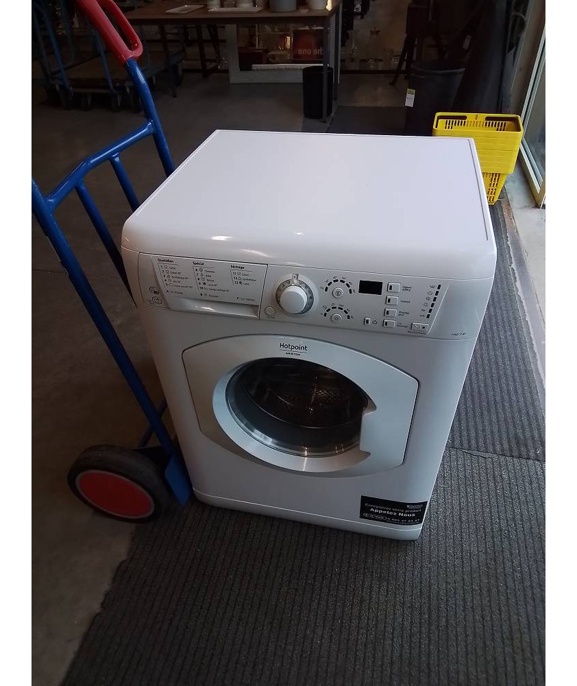 LAVE LINGE SÉCHANT A HUBLOT HOTPOINT ARISTON 1400TR/MIN 7KG(LAVAGE) 5KG(SÉCHAGE) HAD74F LAVE LINGE SÉCHANT A HUBLOT HOTPOINT ARISTON 1400TR/MIN 7KG(LAVAGE) 5KG(SÉCHAGE) HAD74F