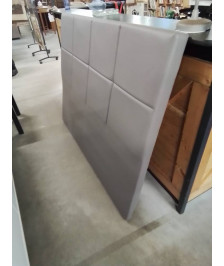 TETE DE LIT PU TAUPE 