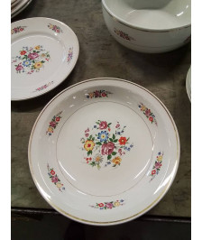 SERVICE DE TABLE 28 PIECES CÉRAMIQUE CERANOR MODELE POMPADOUR