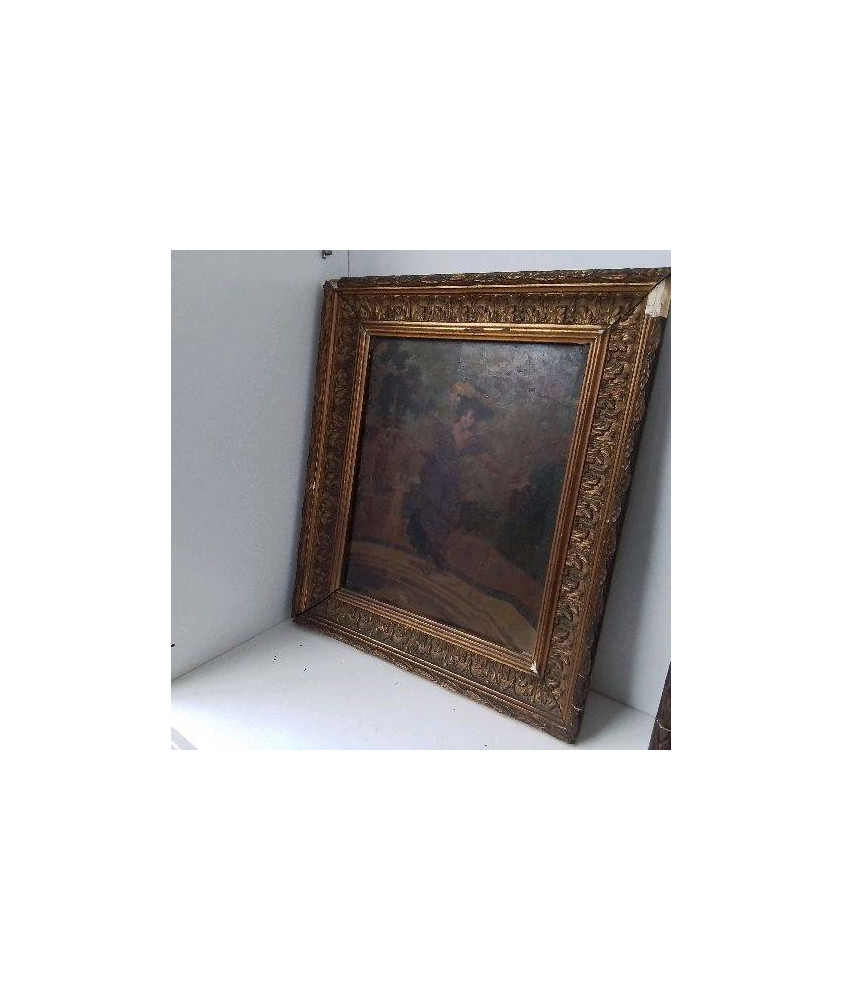TABLEAU SCENE GALANTE 