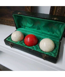 JEU DE 3 BOULES BILLARD FRANCAIS 