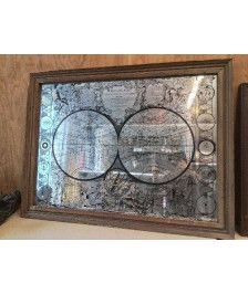 MIROIR MAPPE MONDE 