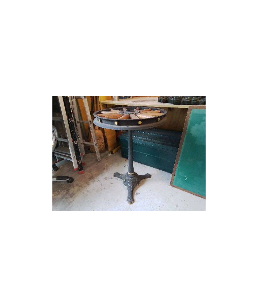 PIED DE TABLE STYLE INDUSTRIEL 