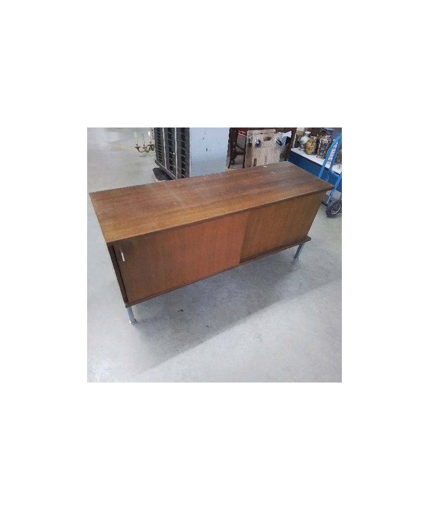 PETIT BUFFET VINTAGE 2 PORTES COULISSANTES