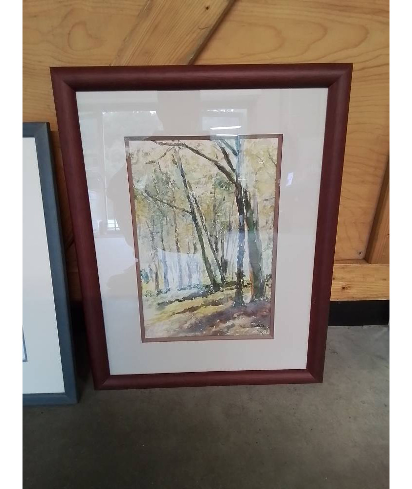 AQUARELLE FORET