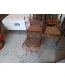 CHAISE EN FER FORGÉ
