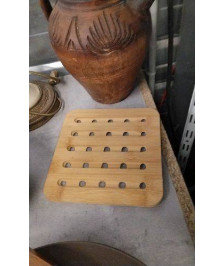 DESSOUS DE PLAT BOIS