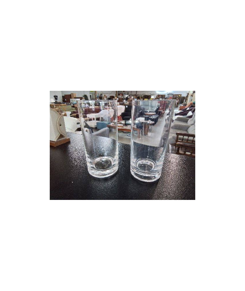 LOT DE 7 VERRES A WHISKY EN CRISTAL 