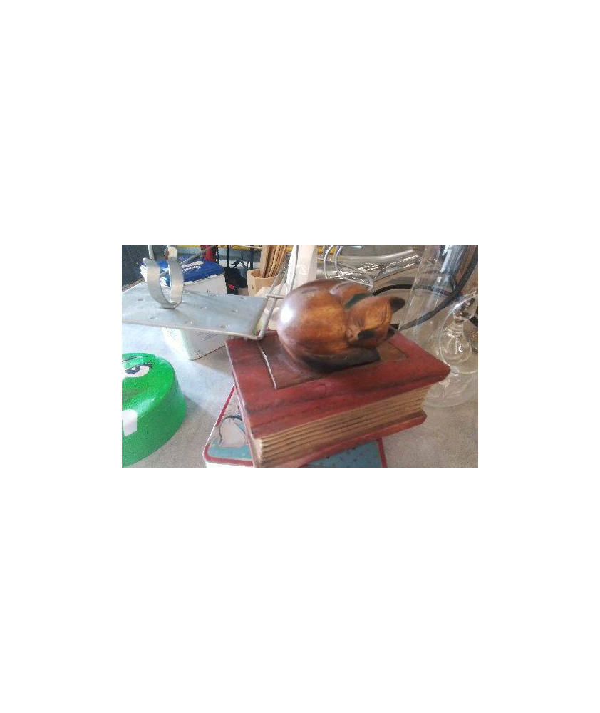 BOITE CHAT BOIS 