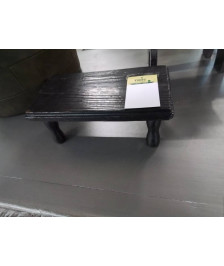 PORTE PLANTE RECTANGULAIRE BOIS NOIR 