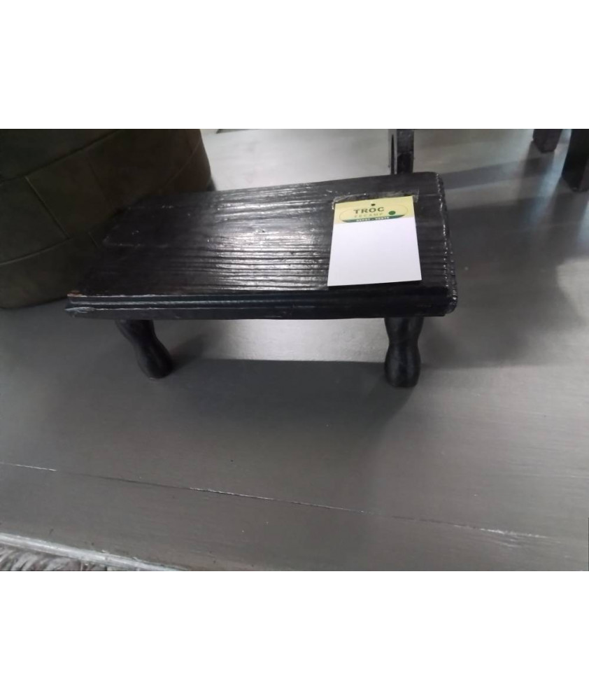 PORTE PLANTE RECTANGULAIRE BOIS NOIR 