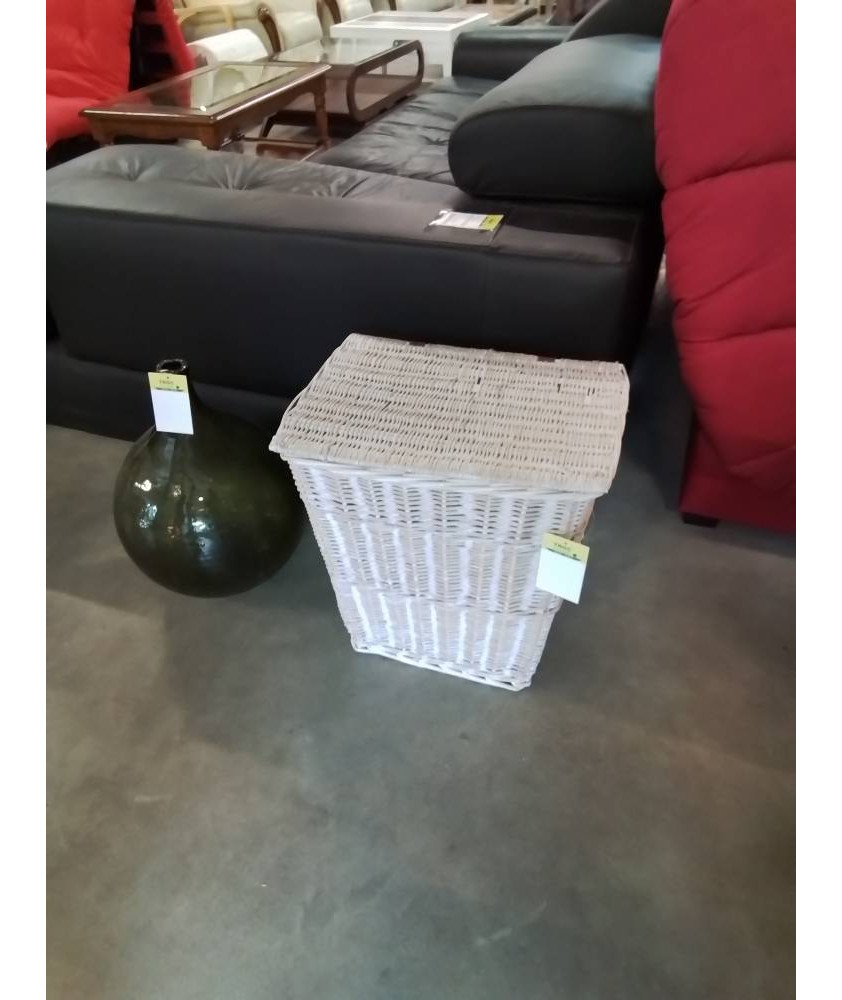 PANIÈRE A COUVERCLE OSIER 
