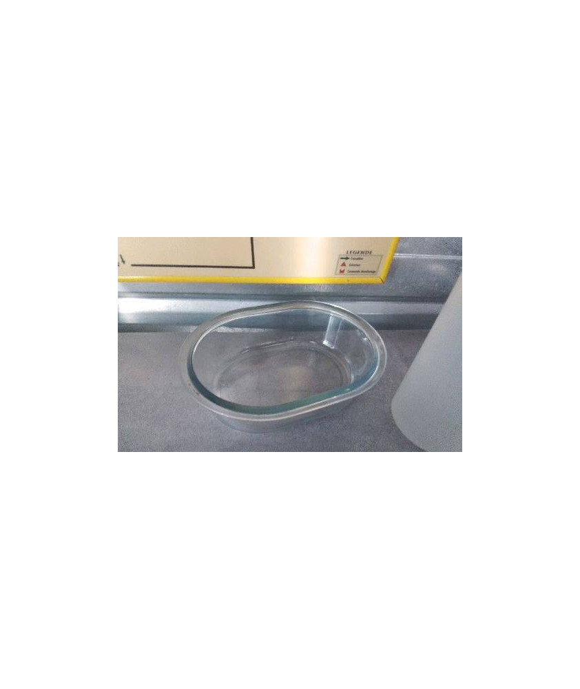 PLAT VERRE PM OVALE 