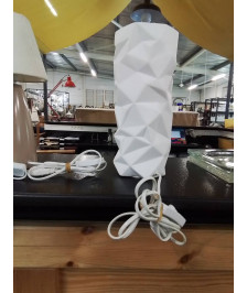LAMPE CÉRAMIQUE BLANCHE
