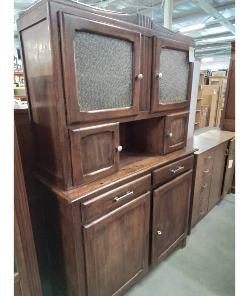 BUFFET MADO BOIS 6 PORTES 2 TIROIRS ANNÉES 50