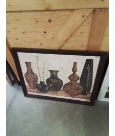 GRAVURE AUX VASES