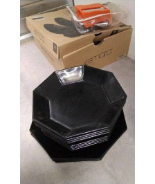 ASSIETTE NOIRE LE LOT