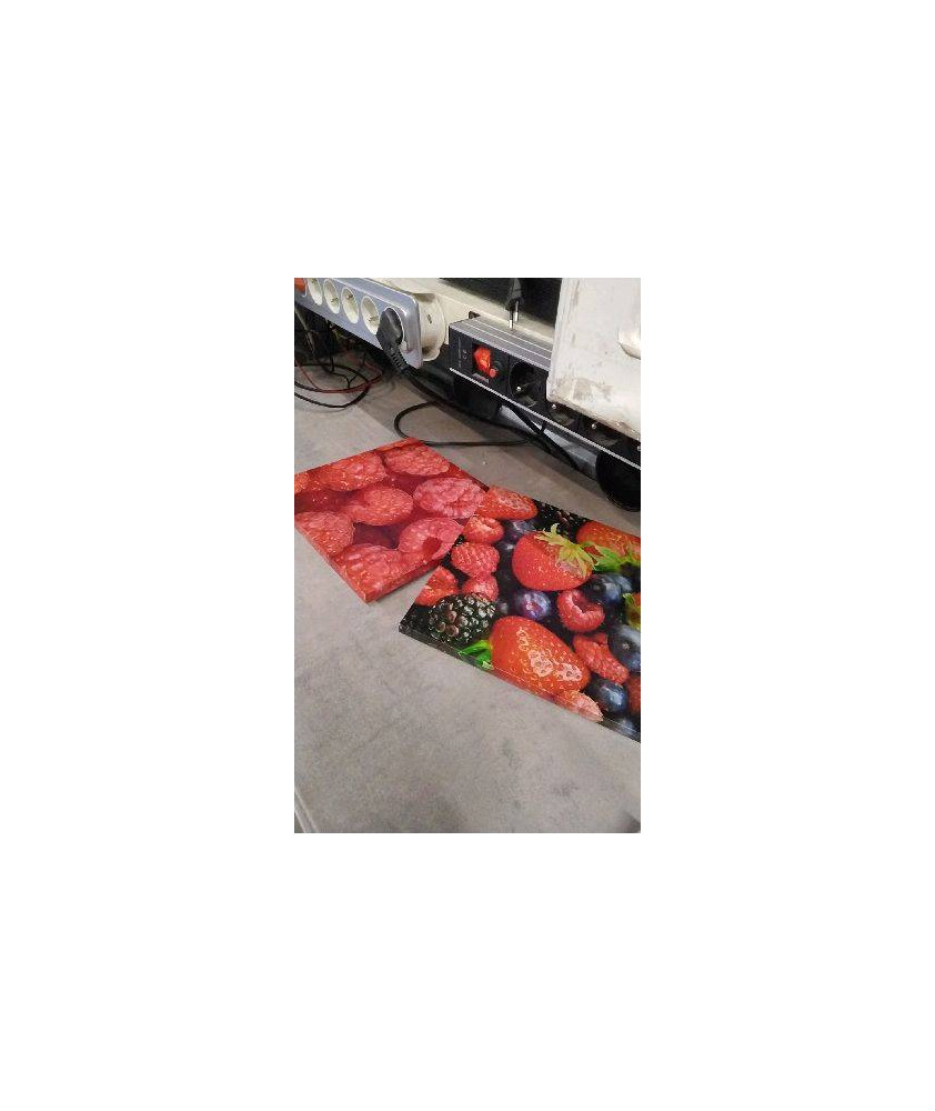TOILE CARREE FRUITS MM