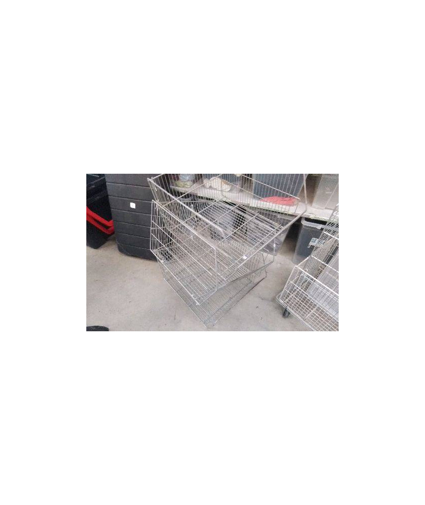 BAC DE RANGEMENT METAL 