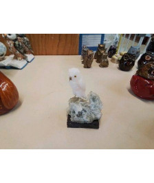 CHOUETTE SUR MINERAUX 