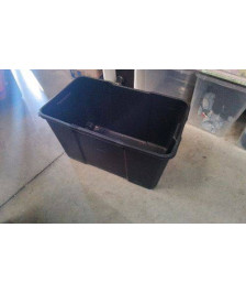 CAISSE PLASTIQUE NOIRE 