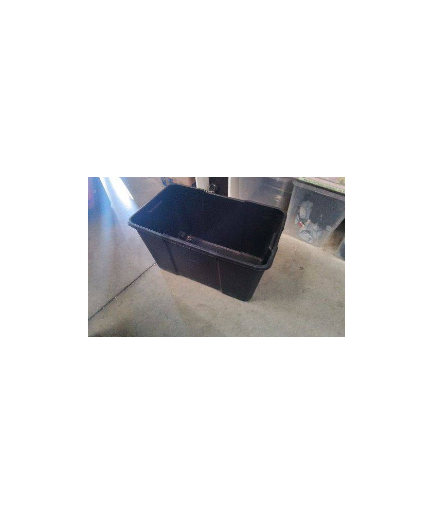 CAISSE PLASTIQUE NOIRE 