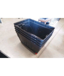 CAISSE PLASTIQUE NOIRE 